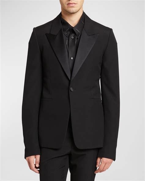 givenchy peak lapel tuxedo